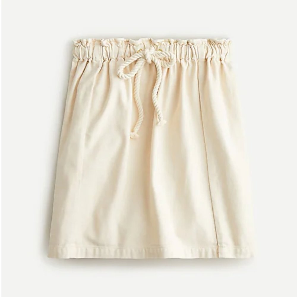 J.Crew Tie-waist pull-on skirt